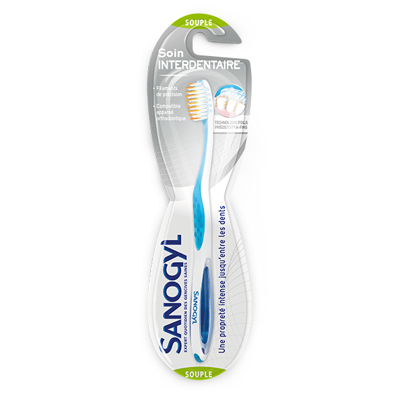 Sanogyl Brosse à Dents Soin Interdentaire Souple