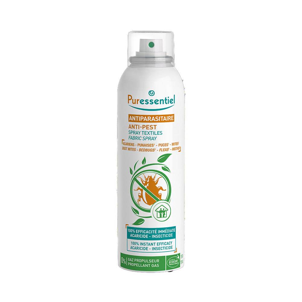 Puressentiel Assainissant Spray Textiles Antiparasitaire 150ml