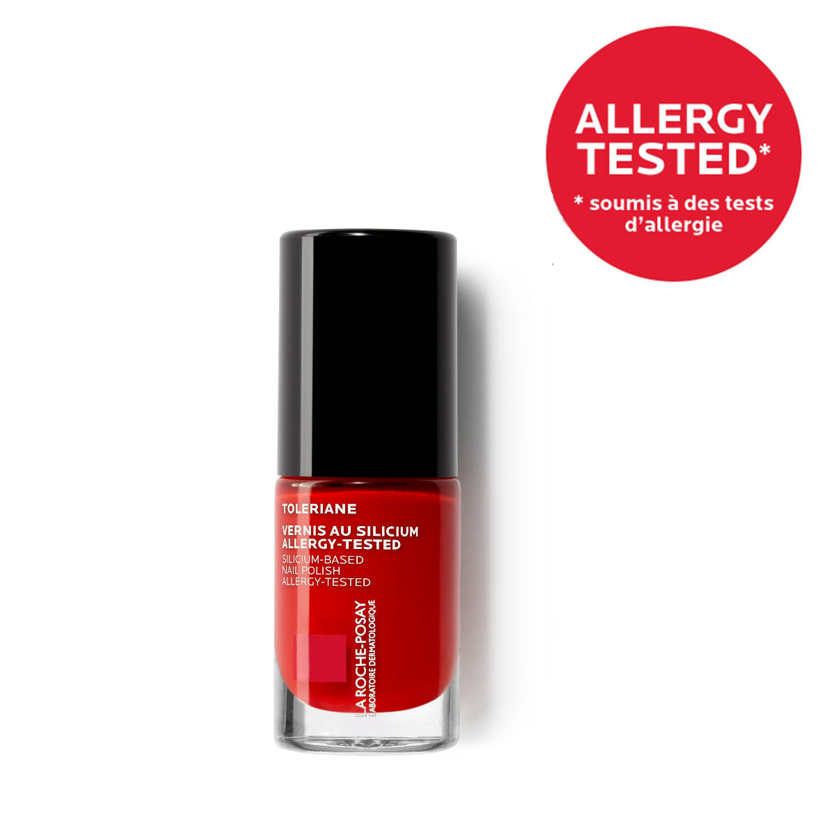 La Roche-Posay Toleriane Vernis à Ongles Fortifiant Silicium Color Care 6ml - N24 Rouge Parfait