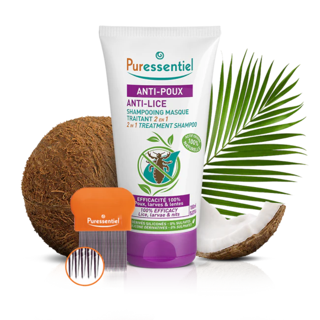Puressentiel Anti-Poux Shampoing Masque Traitant 2en1 - 150ml
