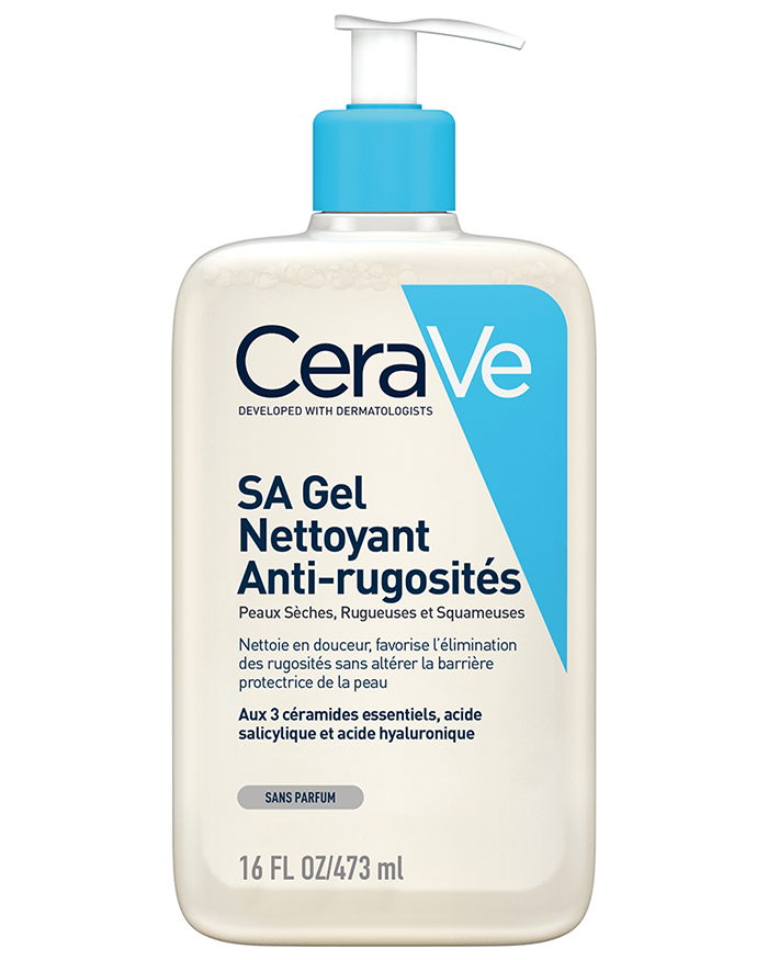 CeraVe Gel Nettoyant Anti-Rugosités à l'Acide Salicylique