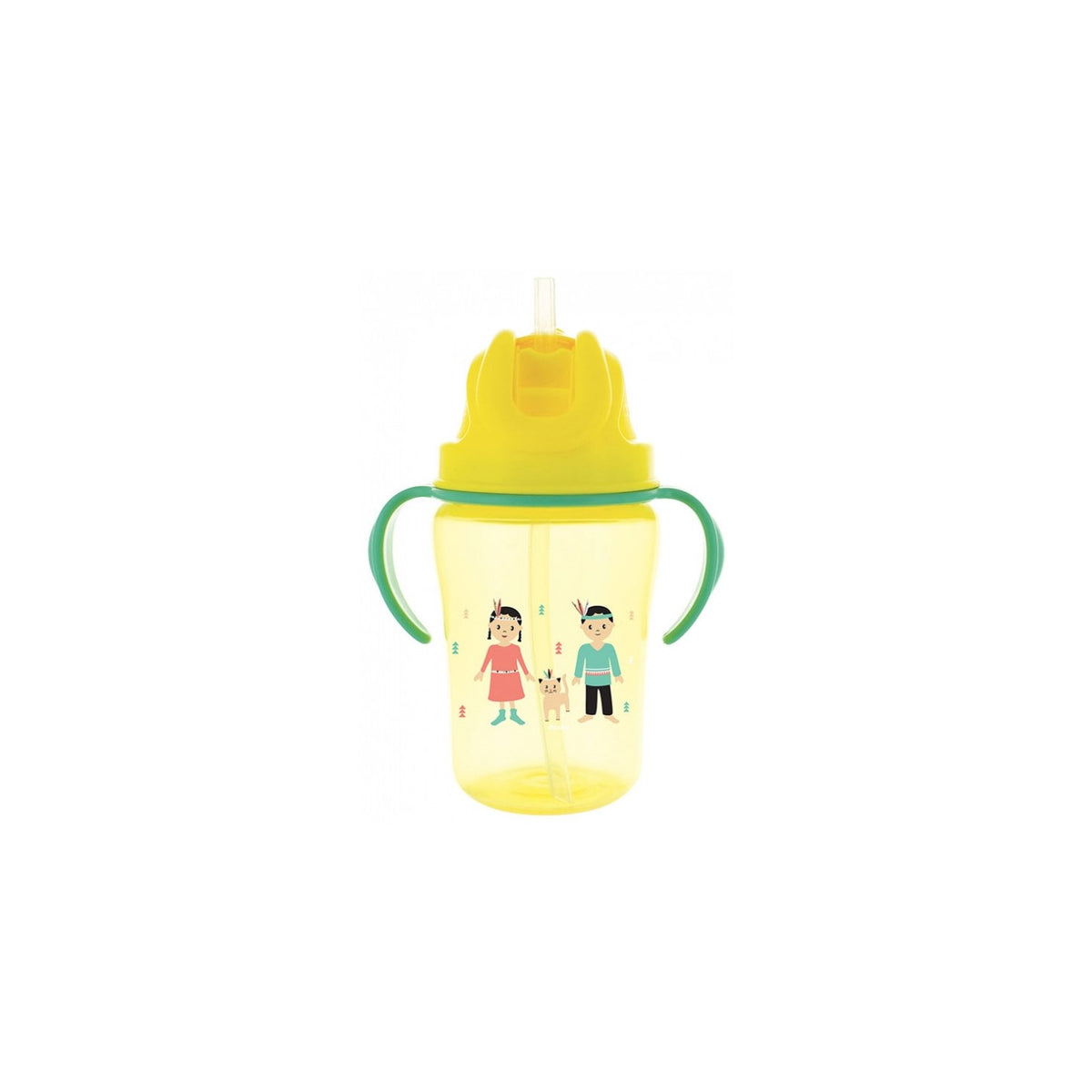 DODIE Tasse Paille +18 Mois Jaune 350ml