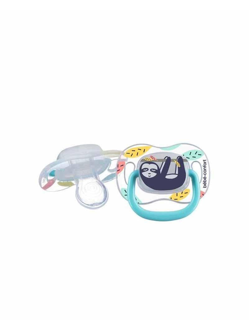 Bébé Confort 2 Sucettes Réversibles Phospho 6-36 Mois Silicone Lazy Sloth