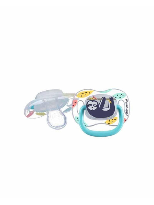 Bébé Confort 2 Sucettes Réversibles Phospho 6-36 Mois Silicone Lazy Sloth