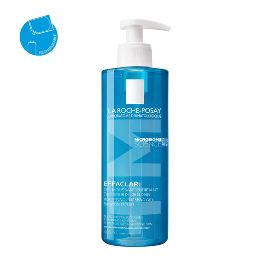 Effaclar Gel Moussant Purifiant Nettoyant Peau Grasse - La Roche-Posay