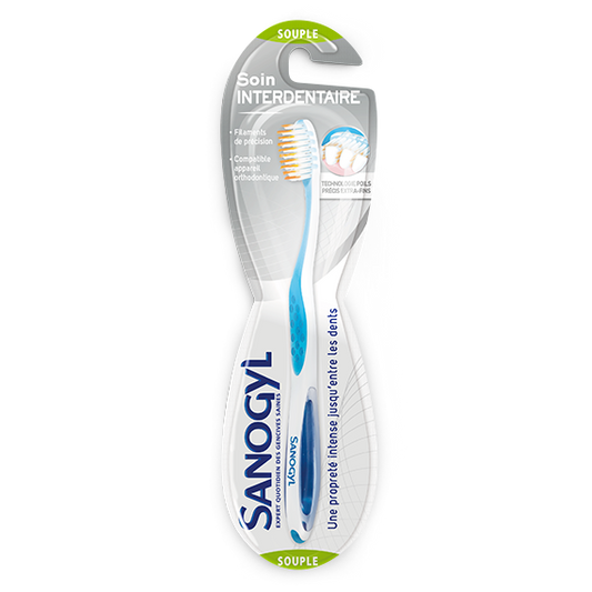 Sanogyl Brosse à Dents Soin Interdentaire Souple