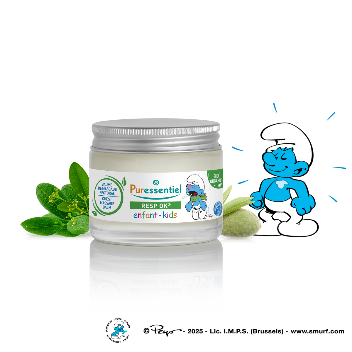 Puressentiel Respir Baume de Massage Pectoral Enfant 60ml