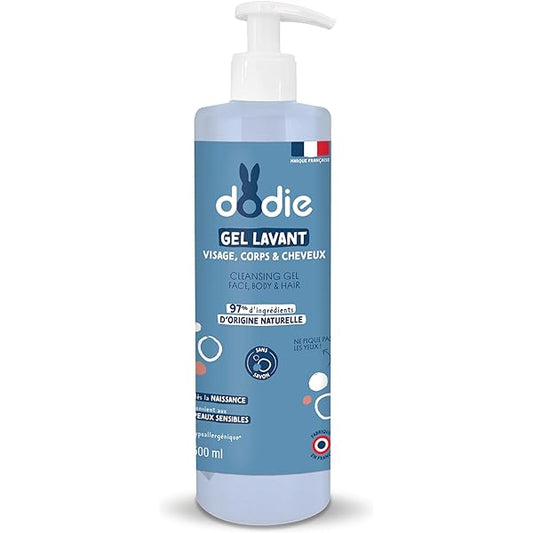 Dodie Gel Lavant 3en1 – Visage, Corps et Cheveux 500ml