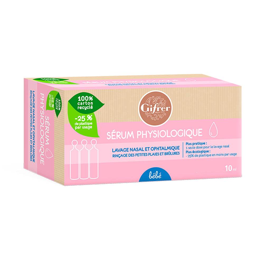 Gifrer Sérum Physiologique 12 Unidoses 5ml