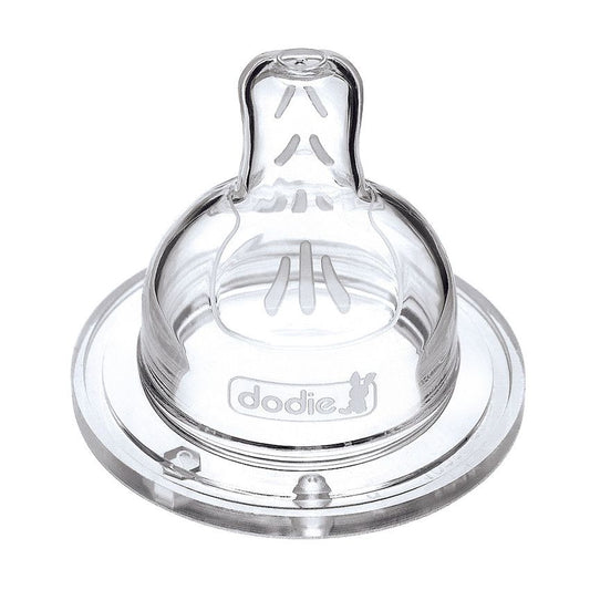 Dodie Set de 2 Tétines Sensation+ Débit 3 Silicone 6M+