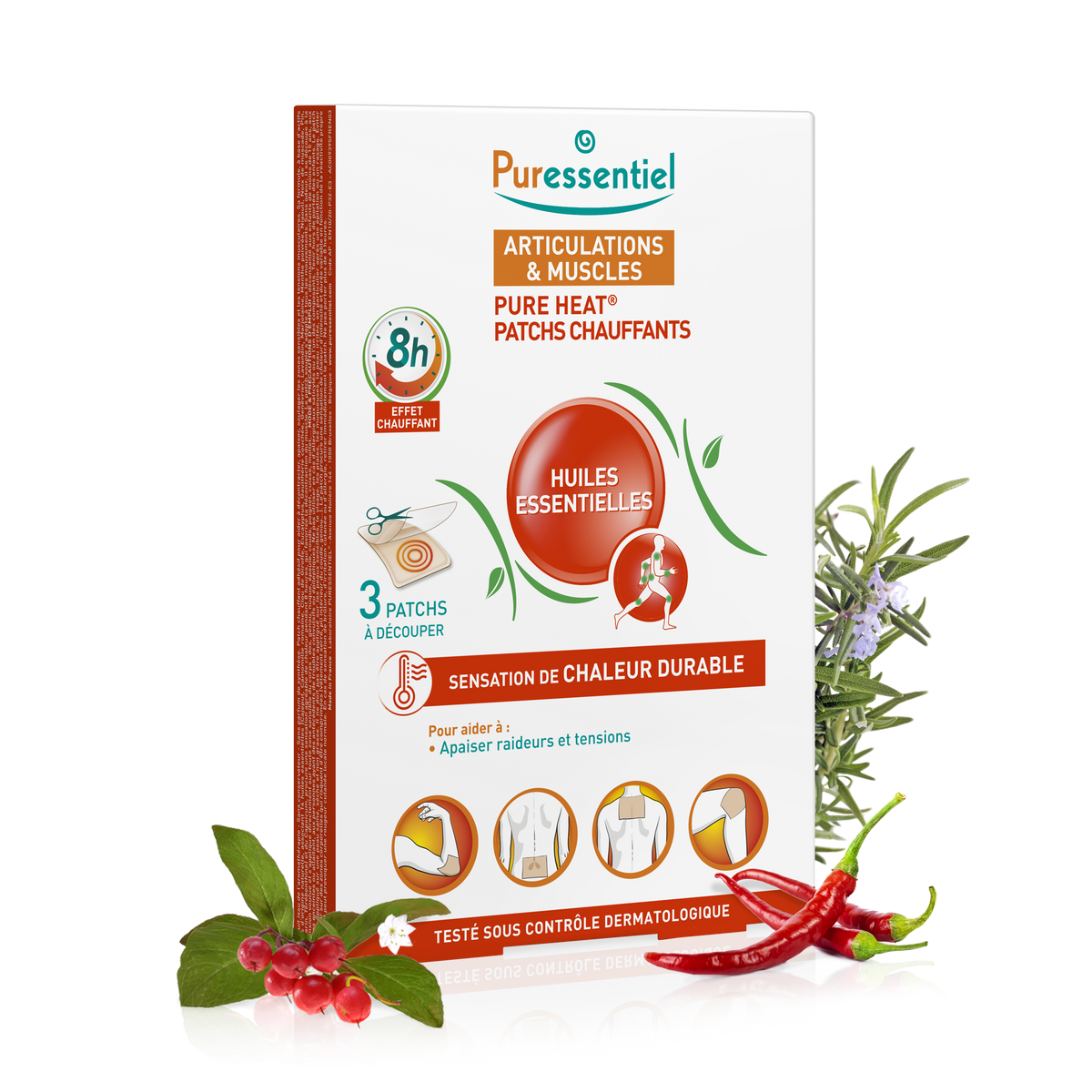 Puressentiel Patchs Chauffants 3u