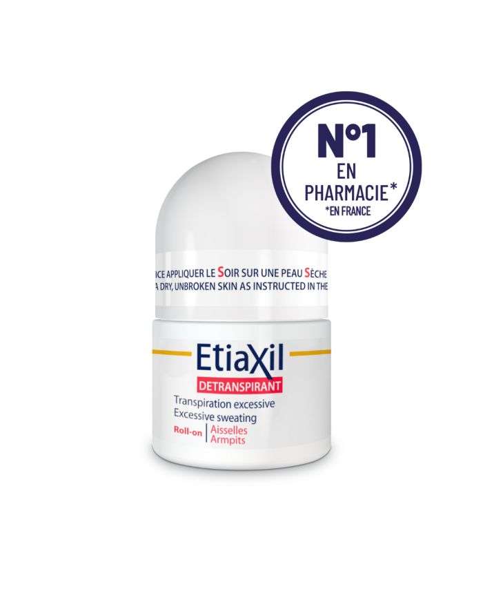Etiaxil Détranspirant Roll-on Peaux Normales 15ml