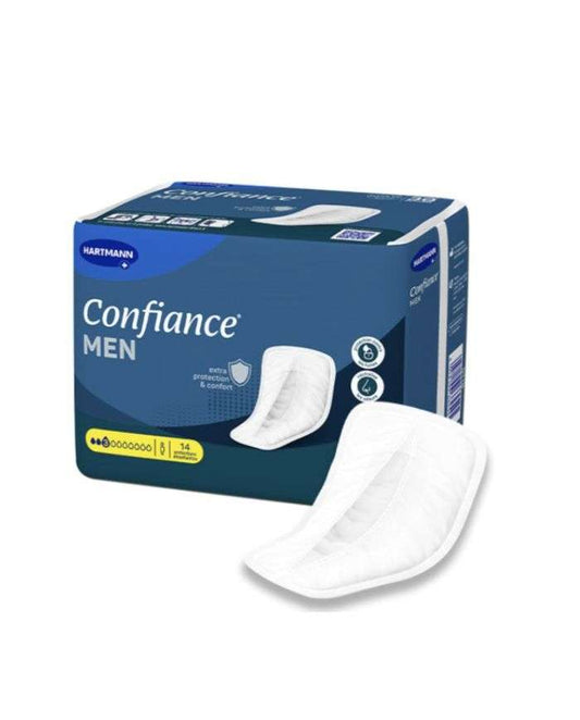 HARTMANN Confiance Men Absorption 3 Protections Absorbantes 14 Unités