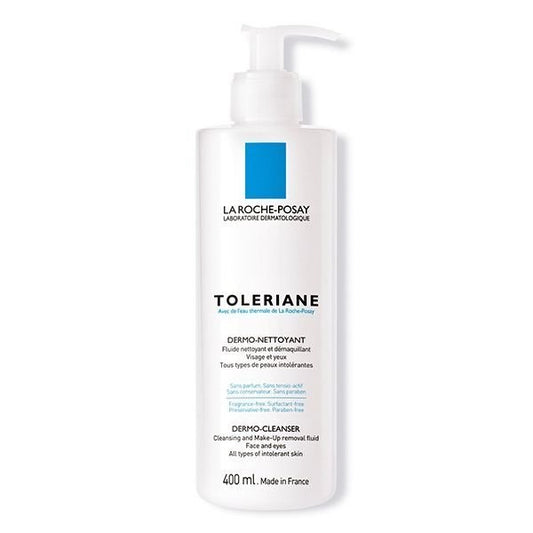 La Roche-Posay Toleriane Dermo-Nettoyant Fluide Démaquillant Peau Intolérante 400ml