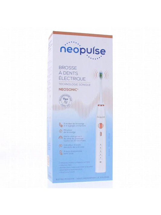 Neopulse Brosse à Dents Électrique NeoSonic Blanche