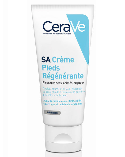 CeraVe Crème Pieds Régénérante à l'Acide Salicylique