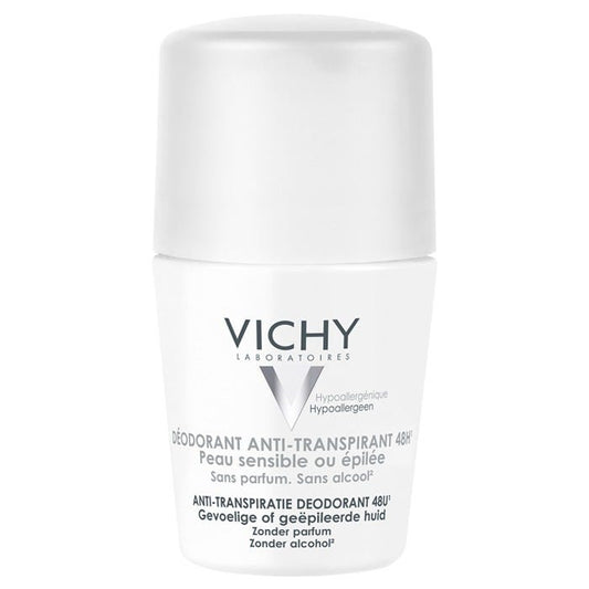 Vichy Déodorant Anti-Transpirant 48H Bille Peau Sensible ou Épilée 50ml